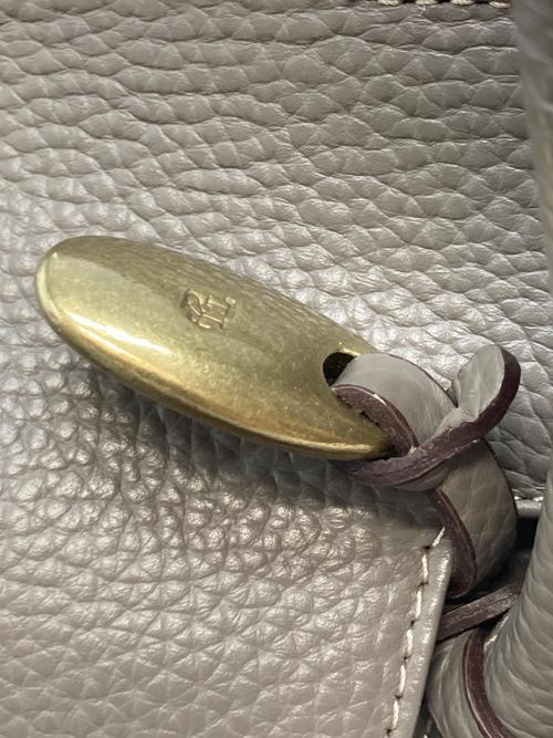 TOFF&LOADSTONE（トフアンドロードストーン）TOFF&LOADSTONE (トフアンドロードストーン) ルーフボタントートバッグ グレーの古着・服飾アイテム