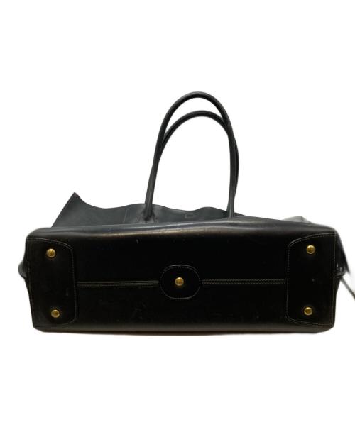 Daniel&Bob（ダニエル＆ボブ）Daniel&Bob (ダニエル＆ボブ) レザートートバッグ ブラックの古着・服飾アイテム