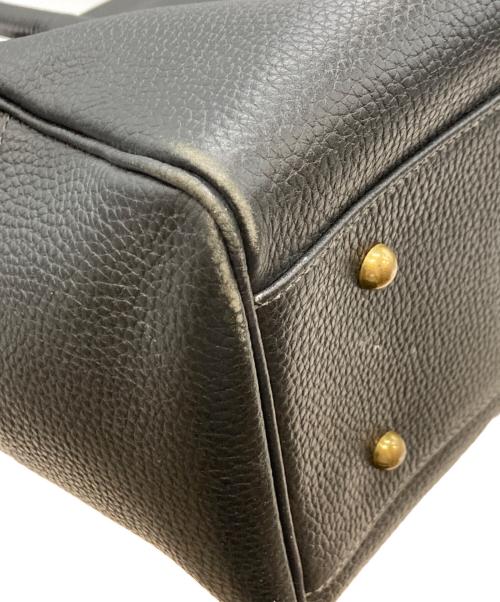 TOFF&LOADSTONE（トフアンドロードストーン）TOFF&LOADSTONE (トフアンドロードストーン) ルーフボタントートバッグ ブラックの古着・服飾アイテム