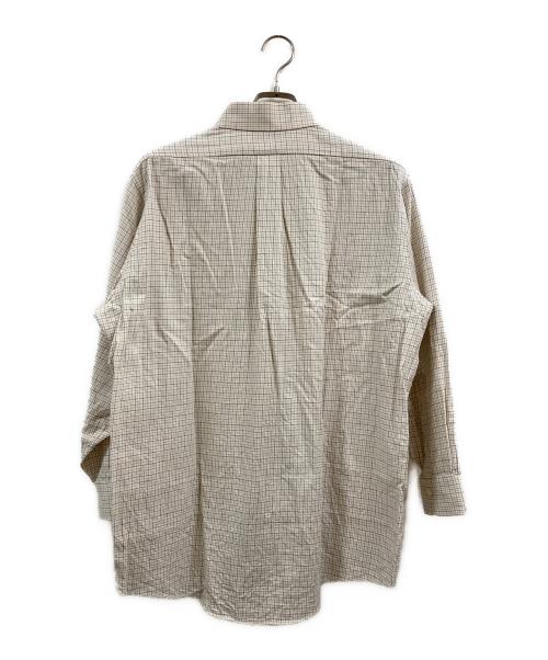 BROOKS BROTHERS（ブルックスブラザーズ）BROOKS BROTHERS (ブルックスブラザーズ) ボタンダウンチェックシャツ ベージュ サイズ:16-31の古着・服飾アイテム