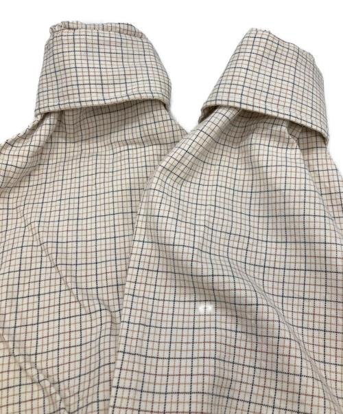 BROOKS BROTHERS（ブルックスブラザーズ）BROOKS BROTHERS (ブルックスブラザーズ) ボタンダウンチェックシャツ ベージュ サイズ:16-31の古着・服飾アイテム