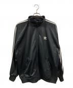 adidasアディダス）の古着「トラックジャケット」｜ブラック