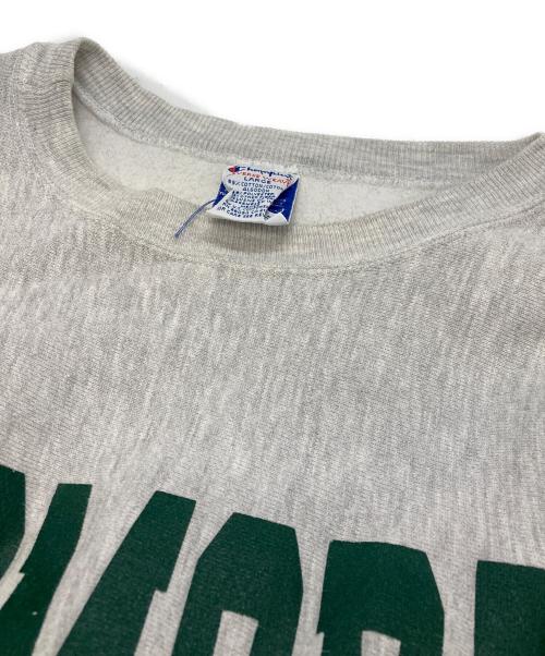 Champion REVERSE WEAVE（チャンピオン リバース ウィーブ）Champion REVERSE WEAVE (チャンピオン リバース ウィーブ) リバースウィーブプリントスウェット グレー サイズ:Ⅼの古着・服飾アイテム