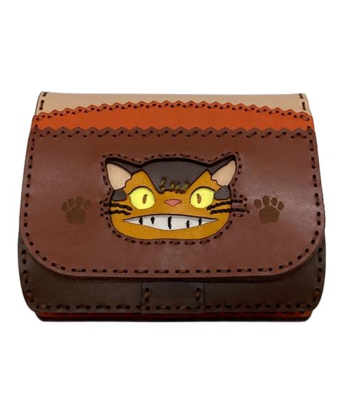 GBL（ジービーエル）GBL (ジービーエル) ojaga design (オジャガデザイン) となりのトトロ (トナリノトトロ) ショートウォレット ブラウンの古着・服飾アイテム