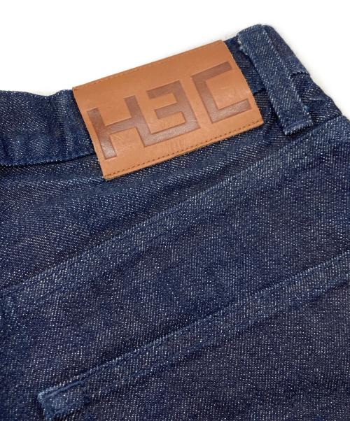 Mad Hectic（マッドヘクティク）Mad Hectic (マッドヘクティク) デニムハーフパンツ インディゴ サイズ:Mの古着・服飾アイテム