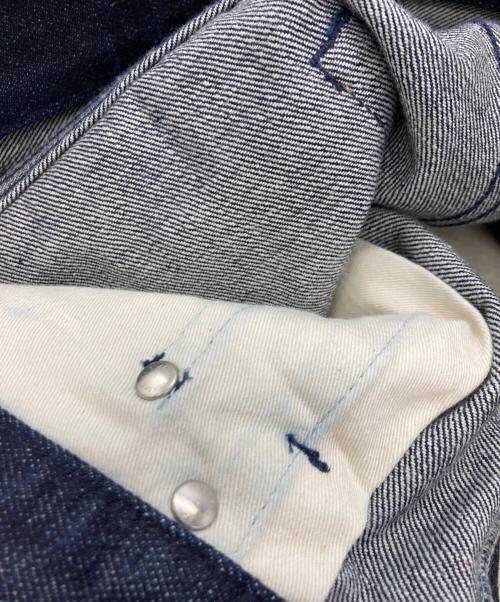 Mad Hectic（マッドヘクティク）Mad Hectic (マッドヘクティク) デニムハーフパンツ インディゴ サイズ:Mの古着・服飾アイテム