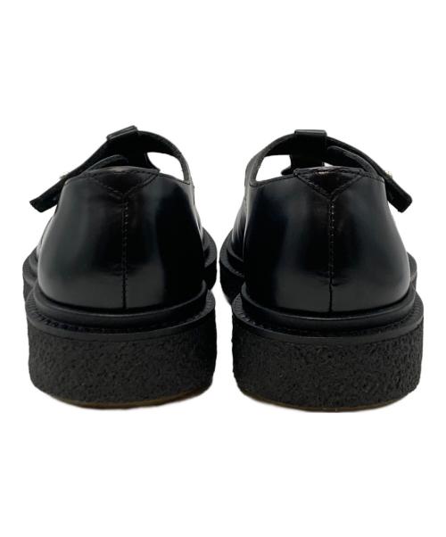 ADIEV（アデュー）ADIEV (アデュー) Tストラップレザーシューズ ブラック サイズ:23の古着・服飾アイテム