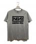 NUMBER (N)INE（ナンバーナイン）の古着「ナインインチネイルズTシャツ」｜グレー
