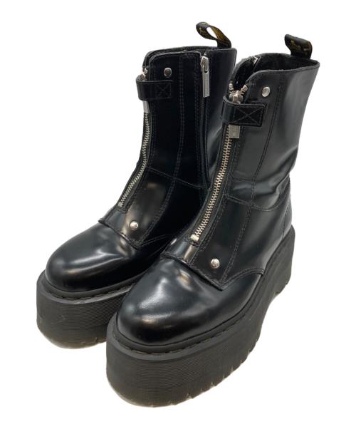 Dr.Martens（ドクターマーチン）Dr.Martens (ドクターマーチン) JETTA HI MAXプラットフォームブーツ ブラック サイズ: UK4の古着・服飾アイテム