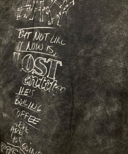 MIHARA YASUHIRO（ミハラヤスヒロ）MIHARA YASUHIRO (ミハラヤスヒロ) BLEACHED LS TEE グレー サイズ:50の古着・服飾アイテム