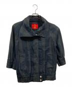 Vivienne Westwood RED LABELヴィヴィアンウエストウッドレッドレーベル）の古着「ジップアップジャケット」｜ブラック