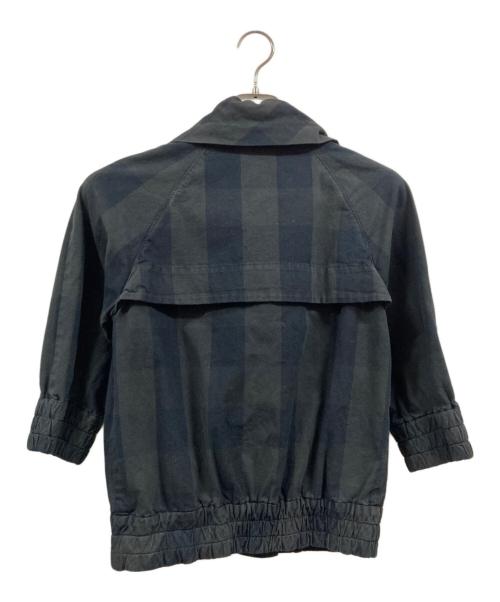 Vivienne Westwood RED LABEL（ヴィヴィアンウエストウッドレッドレーベル）Vivienne Westwood RED LABEL (ヴィヴィアンウエストウッドレッドレーベル) ジップアップジャケット ブラック サイズ:3の古着・服飾アイテム