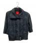 Vivienne Westwood RED LABEL（ヴィヴィアンウエストウッドレッドレーベル）の古着「ジップアップジャケット」｜ブラック