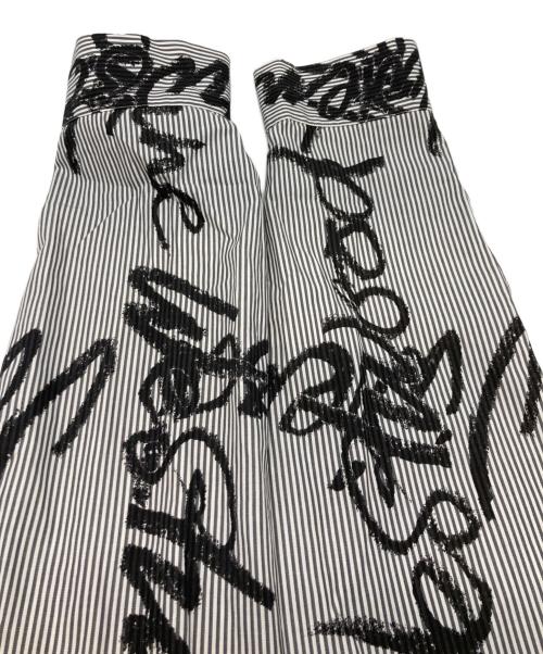 Vivienne Westwood RED LABEL（ヴィヴィアンウエストウッドレッドレーベル）Vivienne Westwood RED LABEL (ヴィヴィアンウエストウッドレッドレーベル) ストライプシャツ ブルー×グレー サイズ:1の古着・服飾アイテム