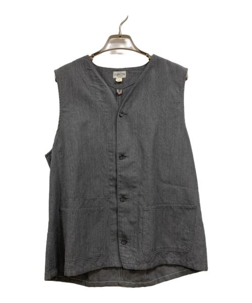 J.S HOMESTEAD（ジャーナルスタンダード ホームステッド）J.S HOMESTEAD (ジャーナルスタンダード ホームステッド) ジレ グレー サイズ:Mの古着・服飾アイテム