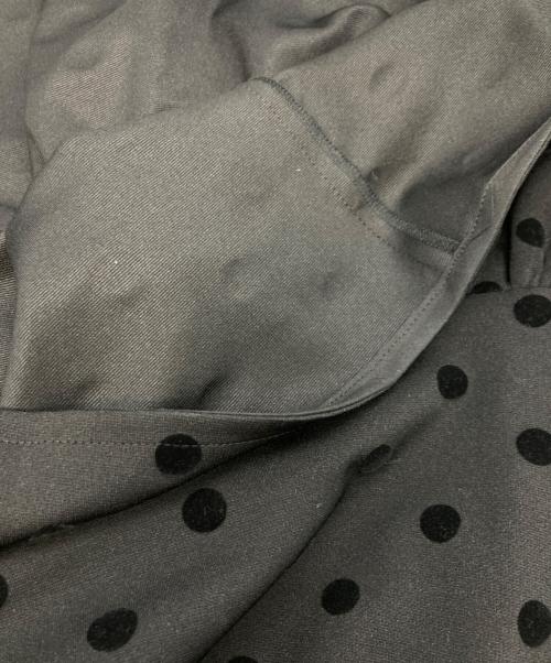 trefle（トレフル）trefle (トレフル) ドット柄ワンピース ブラック サイズ:FREEの古着・服飾アイテム