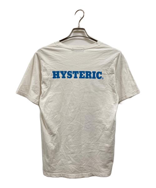 PLAY BOY（プレイボーイ）PLAY BOY (プレイボーイ) Hysteric Glamour (ヒステリックグラマー) プリントTシャツ ホワイト サイズ:Sの古着・服飾アイテム