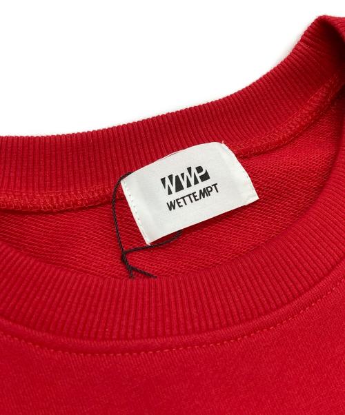WETTEMPT（ウィテンプト）WETTEMPT (ウィテンプト) ドローコードスウェット レッド サイズ:Ⅼ 未使用品の古着・服飾アイテム