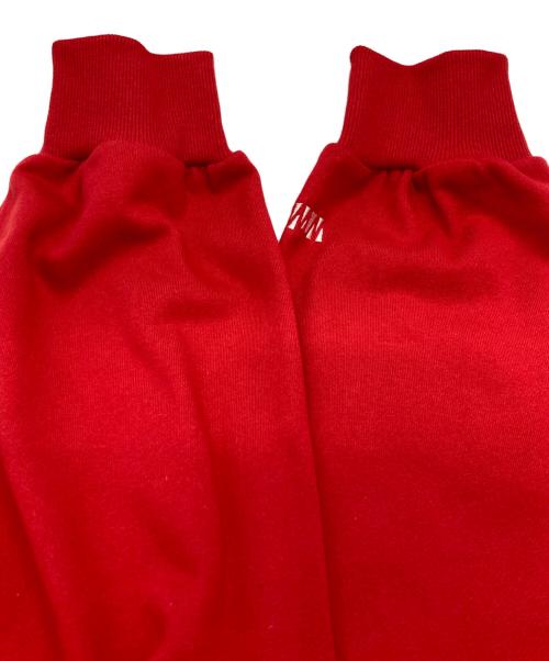 WETTEMPT（ウィテンプト）WETTEMPT (ウィテンプト) ドローコードスウェット レッド サイズ:Ⅼ 未使用品の古着・服飾アイテム