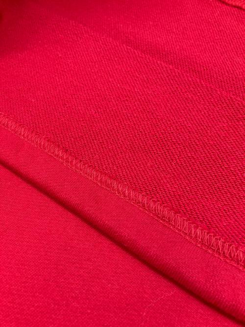 WETTEMPT（ウィテンプト）WETTEMPT (ウィテンプト) ドローコードスウェット レッド サイズ:Ⅼ 未使用品の古着・服飾アイテム