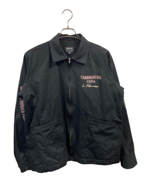 Pherrow's（フェローズ）Pherrow's (フェローズ) SOUVENIR JACKET ブラック サイズ:XLの古着・服飾アイテム