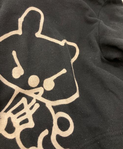 Hysteric Glamour（ヒステリックグラマー）Hysteric Glamour (ヒステリックグラマー) KNOCKING BEAR プリント ワンピース ブラック サイズ:FREEの古着・服飾アイテム
