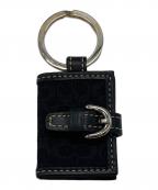 COACHコーチ）の古着「手帳型チャーム」｜ブラック