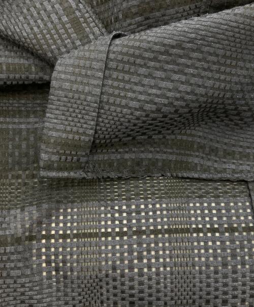 Toironier（トワロニエ）Toironier (トワロニエ) サイドコードチェックシャツ ネイビー サイズ:FREEの古着・服飾アイテム