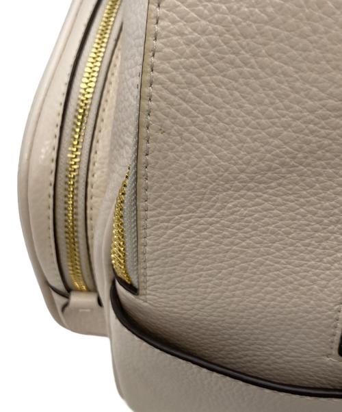 COACH（コーチ）COACH (コーチ) ミニレザーリュック ホワイトの古着・服飾アイテム