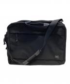 PORTERポーター）の古着「2WAY OVERNIGHT BRIEFCASE」｜ブラック