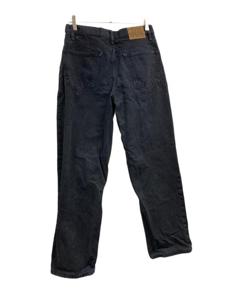 stussy（ステューシー）stussy (ステューシー) Overdyed Big Ol Jean ブラック サイズ:28の古着・服飾アイテム
