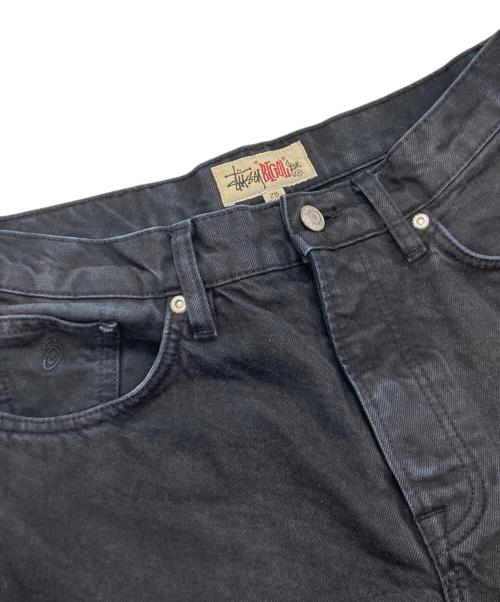 stussy（ステューシー）stussy (ステューシー) Overdyed Big Ol Jean ブラック サイズ:28の古着・服飾アイテム