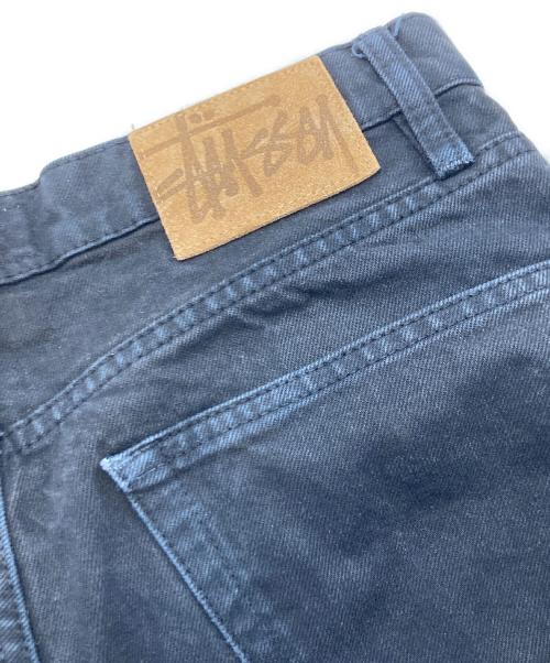 stussy（ステューシー）stussy (ステューシー) Overdyed Big Ol Jean ブラック サイズ:28の古着・服飾アイテム