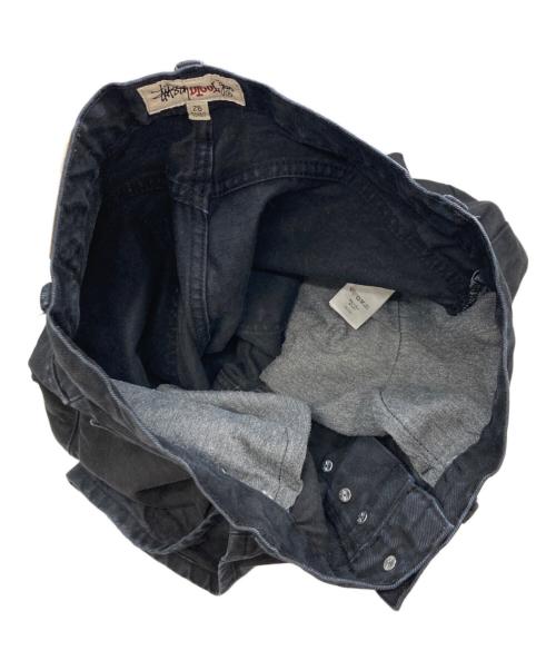 stussy（ステューシー）stussy (ステューシー) Overdyed Big Ol Jean ブラック サイズ:28の古着・服飾アイテム