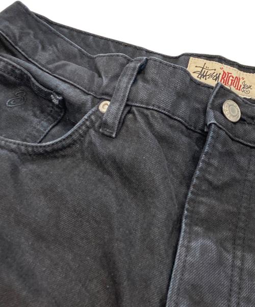 stussy（ステューシー）stussy (ステューシー) Overdyed Big Ol Jean ブラック サイズ:28の古着・服飾アイテム