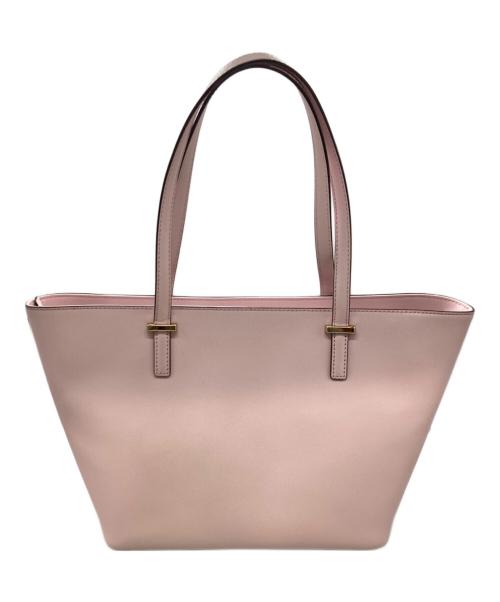 Kate Spade（ケイトスペード）Kate Spade (ケイトスペード) レザートートバッグ ピンクの古着・服飾アイテム