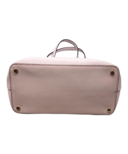 Kate Spade（ケイトスペード）Kate Spade (ケイトスペード) レザートートバッグ ピンクの古着・服飾アイテム