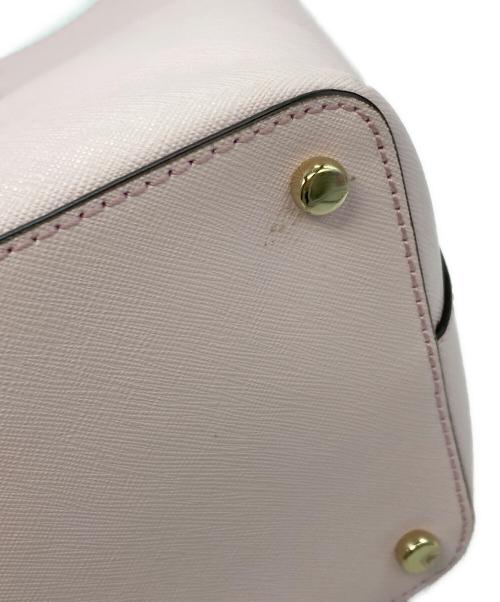 Kate Spade（ケイトスペード）Kate Spade (ケイトスペード) レザートートバッグ ピンクの古着・服飾アイテム