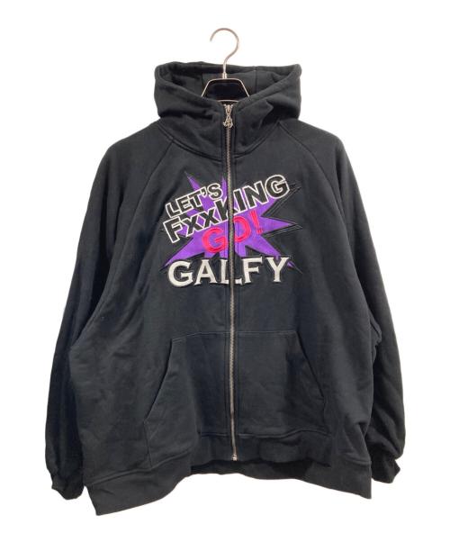 GALFY（ガルフィー）GALFY (ガルフィー) LFG!!フルジップパーカー ブラック サイズ:XLの古着・服飾アイテム