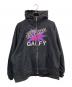 GALFY（ガルフィー）の古着「LFG!!フルジップパーカー」｜ブラック