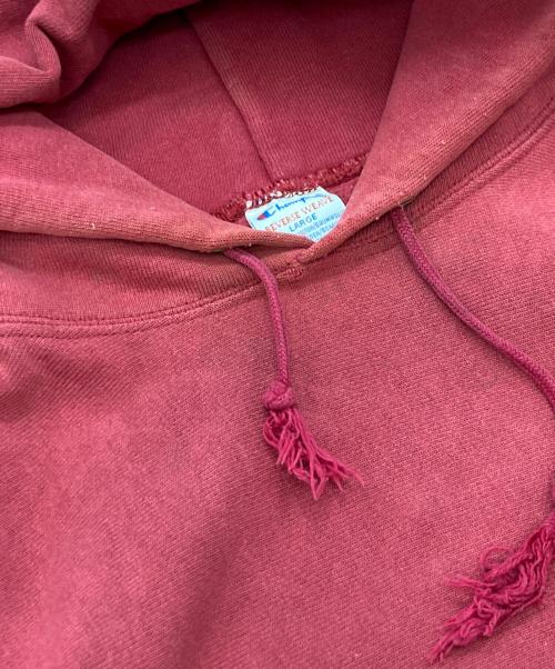 Champion REVERSE WEAVE（チャンピオン リバース ウィーブ）Champion REVERSE WEAVE (チャンピオン リバース ウィーブ) 90Sプルオーバーパーカー レッド サイズ:Lの古着・服飾アイテム