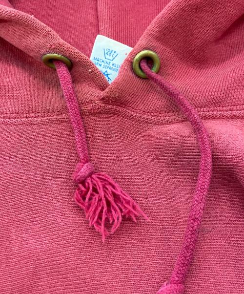Champion REVERSE WEAVE（チャンピオン リバース ウィーブ）Champion REVERSE WEAVE (チャンピオン リバース ウィーブ) 90Sプルオーバーパーカー レッド サイズ:Lの古着・服飾アイテム