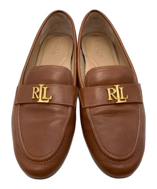 LAUREN RALPH LAUREN（ローレンラルフローレン）LAUREN RALPH LAUREN (ローレンラルフローレン) ローファー ブラウン サイズ:24.5cmの古着・服飾アイテム