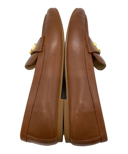 LAUREN RALPH LAUREN（ローレンラルフローレン）LAUREN RALPH LAUREN (ローレンラルフローレン) ローファー ブラウン サイズ:24.5cmの古着・服飾アイテム