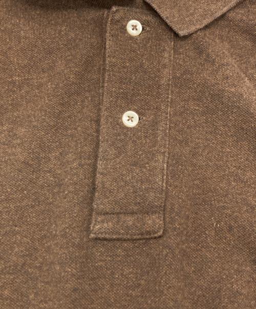 POLO RALPH LAUREN（ポロ・ラルフローレン）POLO RALPH LAUREN (ポロ・ラルフローレン) ポロシャツ ブラウン サイズ:Lの古着・服飾アイテム