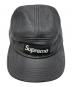 中古・古着 SUPREME (シュプリーム) LEATHER CAMP CAP ブラック：9000円