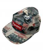 SUPREMEシュプリーム）の古着「19SS Grand Prix Camp Cap」｜グレー