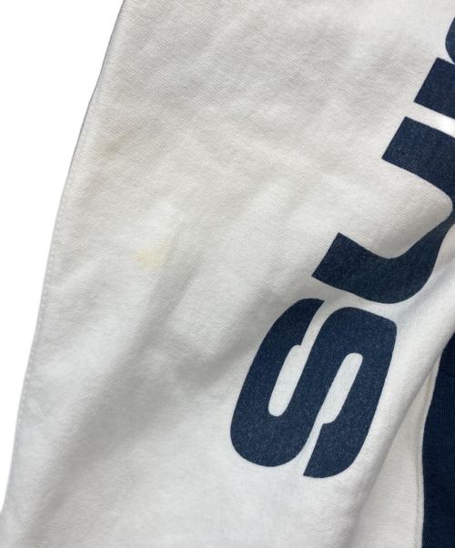 SUPREME（シュプリーム）Supreme (シュプリーム) Blocked Hooded Sweatshirt ネイビー サイズ:Mの古着・服飾アイテム