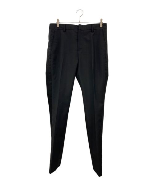 BURBERRY BLUE LABEL（バーバリー ブルー レーベル）BURBERRY BLUE LABEL (バーバリー ブルー レーベル) ユニフォームスラックス ブラック サイズ:48の古着・服飾アイテム