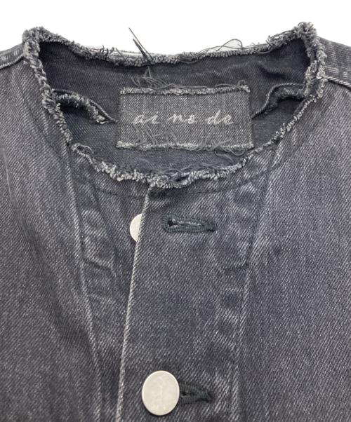 ai no de（アイノデ）ai no de (アイノデ) デニムジャケット ブラック サイズ:Ｍの古着・服飾アイテム